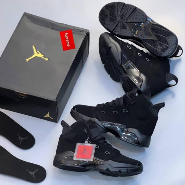 Nike Air Jordan 6-17-23 Sneakers – Black Suede