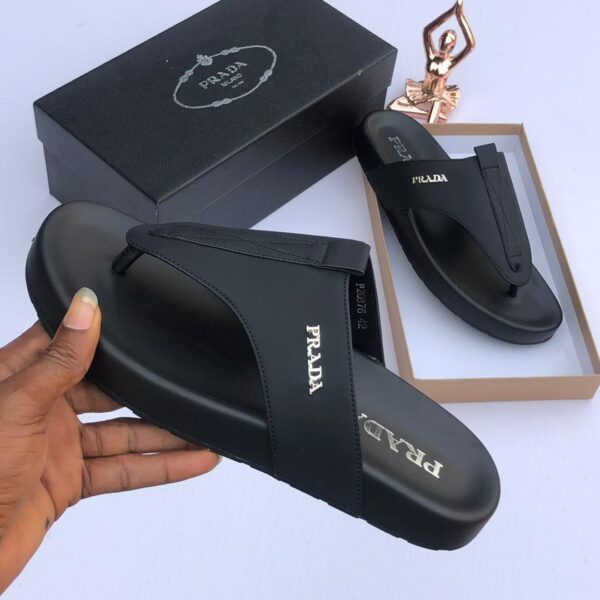 Prada Thong Sandals 2Y3057 – Black