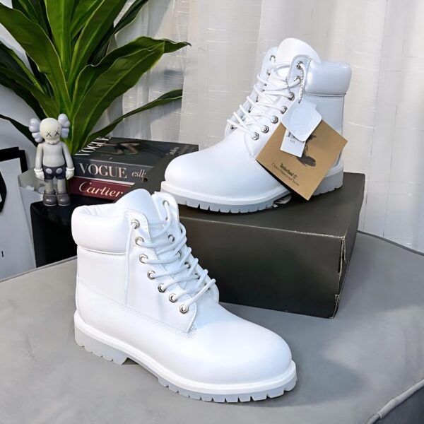 Timberland Premium Ankle Waterproof Boots – White