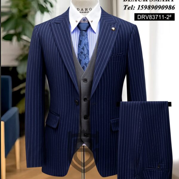 Daro 3-Piece Striped Suit Set