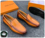 Brown Leather Luxury Loafers