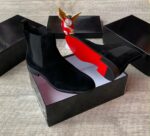 Christian Louboutin Men’s Tan Suede Chelsea Boots