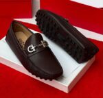 Salvatore Ferragamo Gancini Driving Loafers